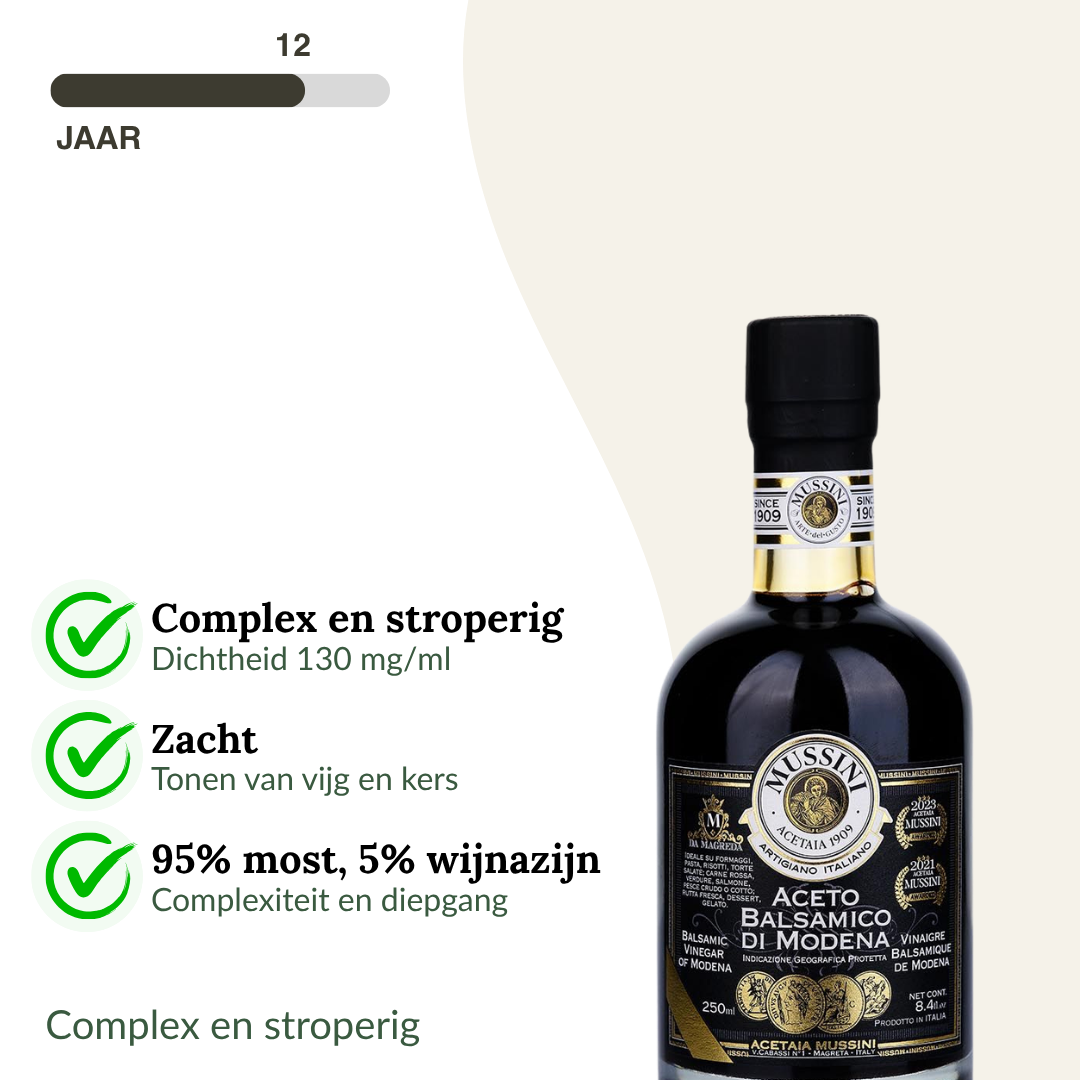 Aceto Balsamico di Modena IGP 12 jaar gerijpt