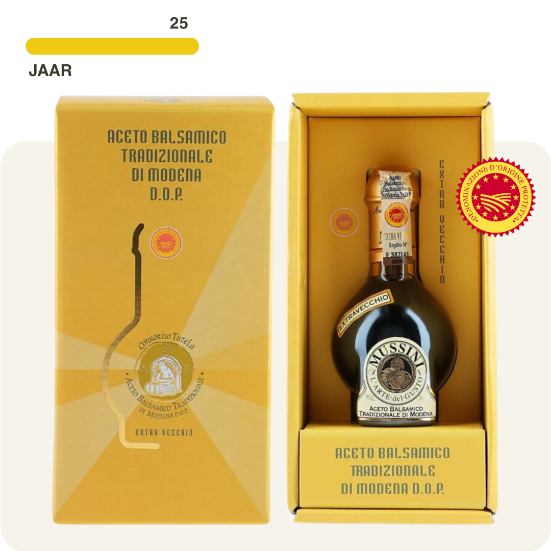 Aceto Balsamico di Modena Tradizionale D.O.P. 25 jaar