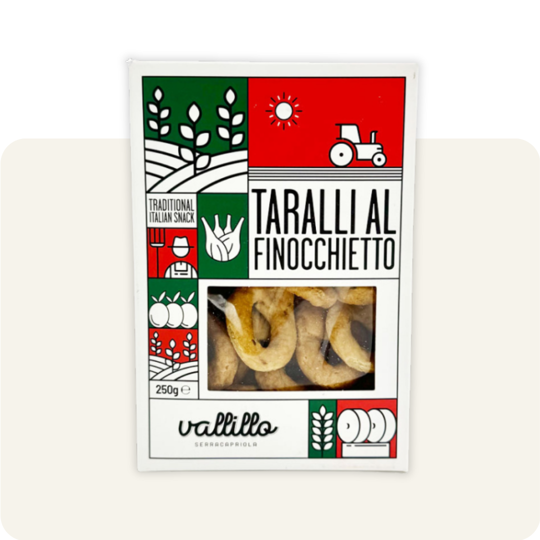 Taralli met venkelzaad