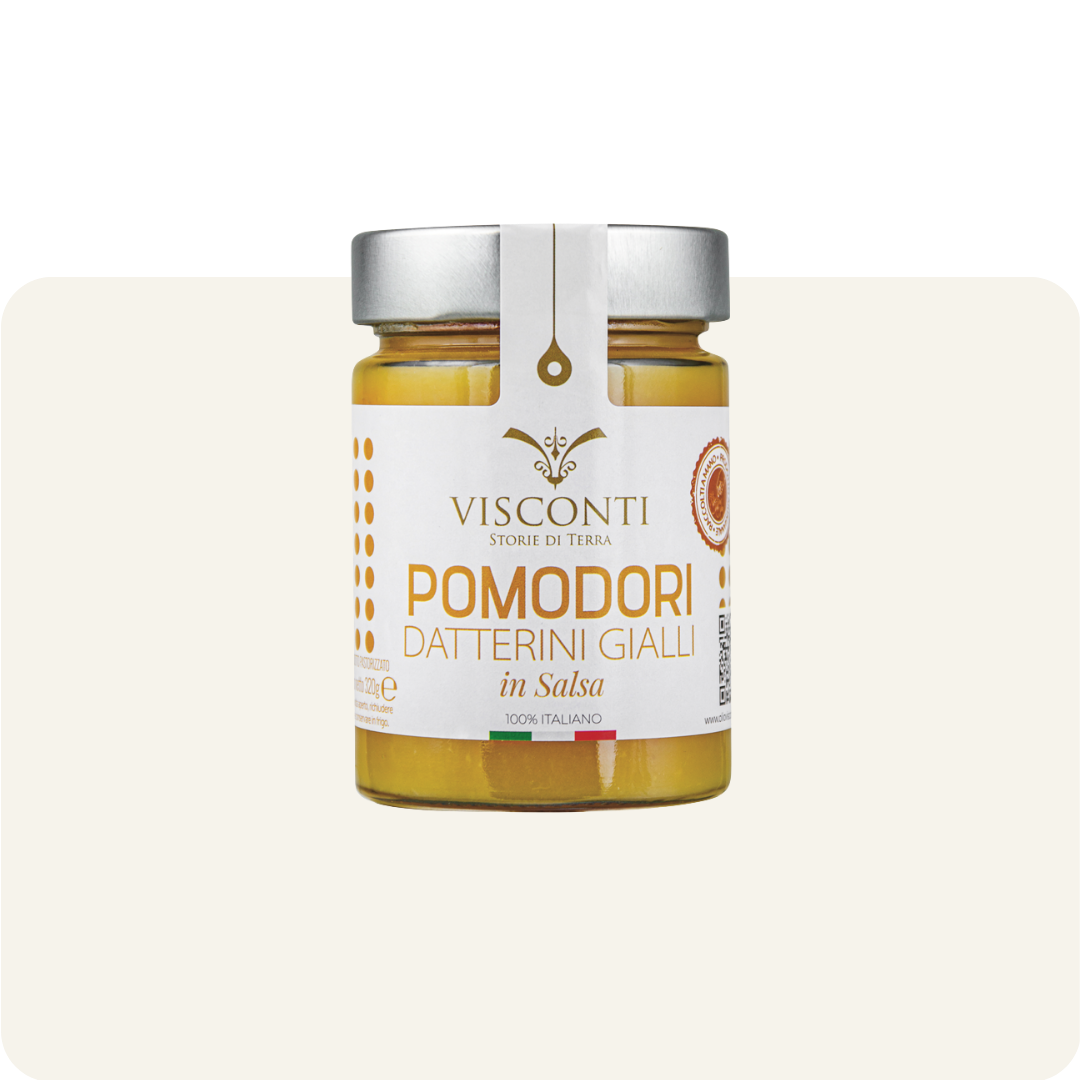 Gele pomodori datterini 340gr